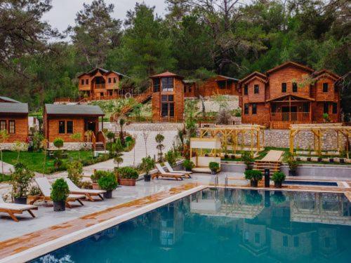 Babylontown Otel Olympos Exterior photo